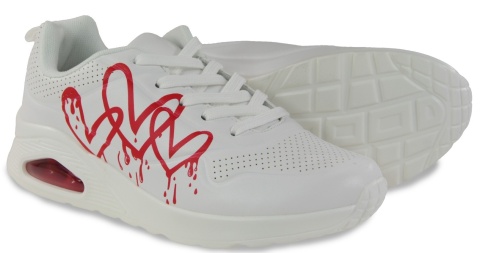 Obuwie młodzieżowe sportowe 9007-2 biały