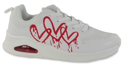 Obuwie młodzieżowe sportowe 9007-2 biały