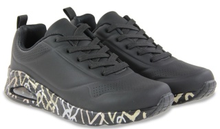 Obuwie młodzieżowe sportowe 9038-1 czarny