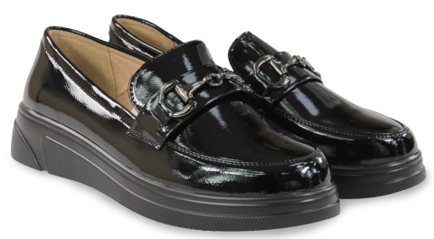 Półbuty damskie 2121-1 czarny