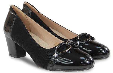 Półbuty damskie 2804-3 czarny