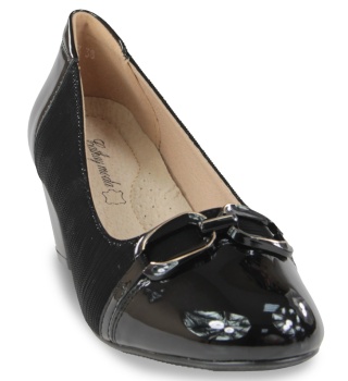 Półbuty damskie 2804-3 czarny