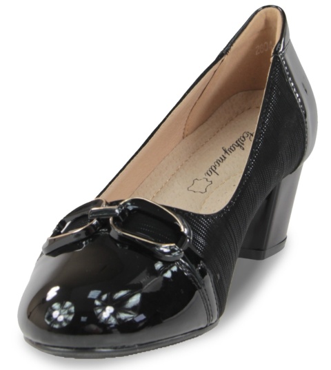 Półbuty damskie 2804-3 czarny