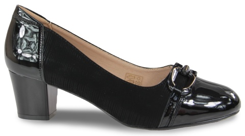 Półbuty damskie 2804-3 czarny