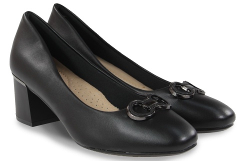 Półbuty damskie 2807-1 czarny