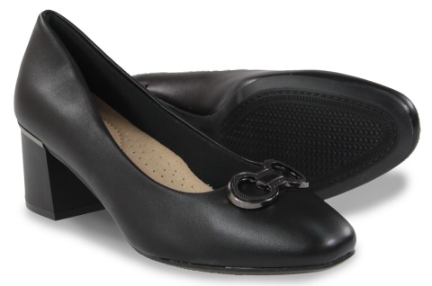 Półbuty damskie 2807-1 czarny