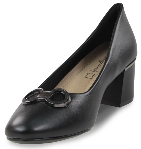 Półbuty damskie 2807-1 czarny