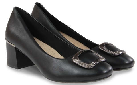 Półbuty damskie 2808-1 czarny