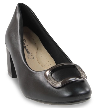 Półbuty damskie 2808-1 czarny