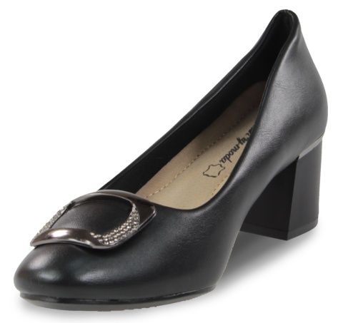 Półbuty damskie 2808-1 czarny