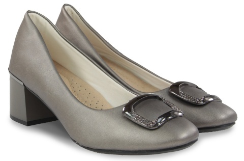 Półbuty damskie 2808-3 szary