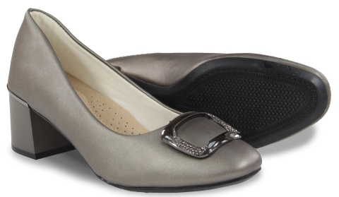 Półbuty damskie 2808-3 szary