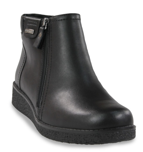 Skórzane botki damskie Sergio Leone BT25348-S czarny