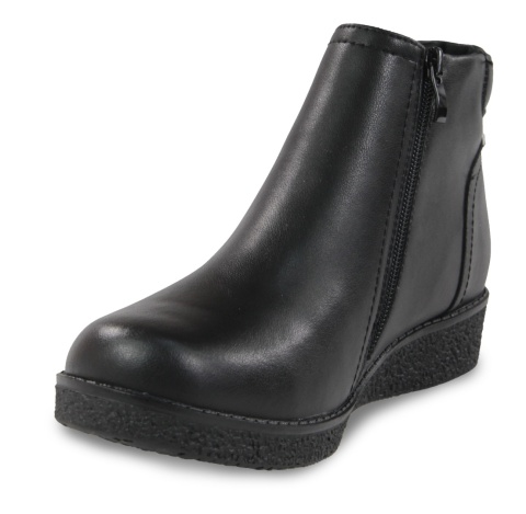 Skórzane botki damskie Sergio Leone BT25348-S czarny