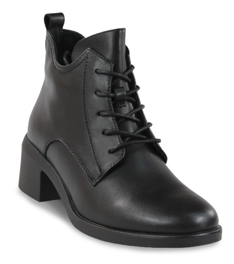 Skórzane botki damskie Sergio Leone BT25439-S czarny