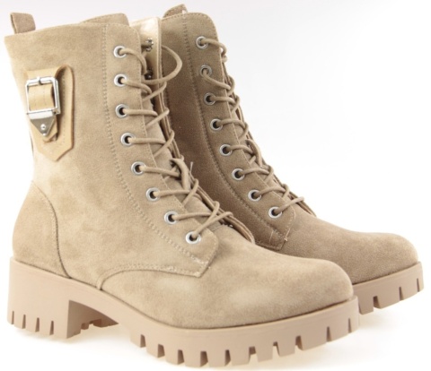 Trzewiki damskie M. Daszyński MR1813-43 beż