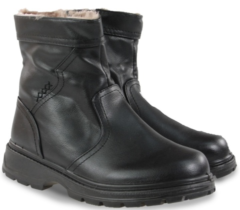 Trzewiki męskie Cabin A1301-1 czarny