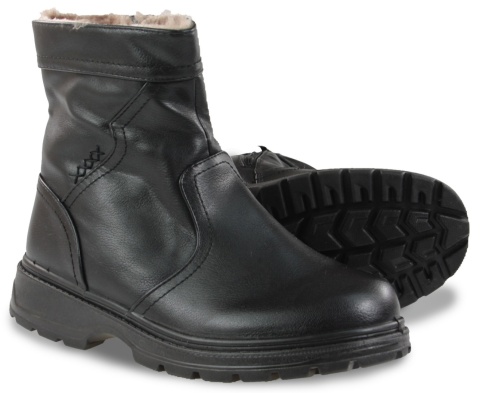 Trzewiki męskie Cabin A1301-1 czarny