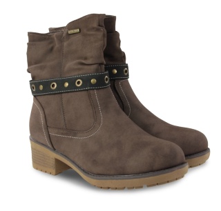 Botki damskie Cabin 12050--9 khaki