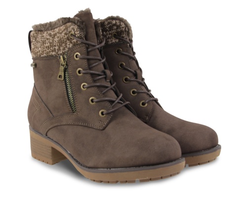 Botki damskie Cabin 12051-9 khaki