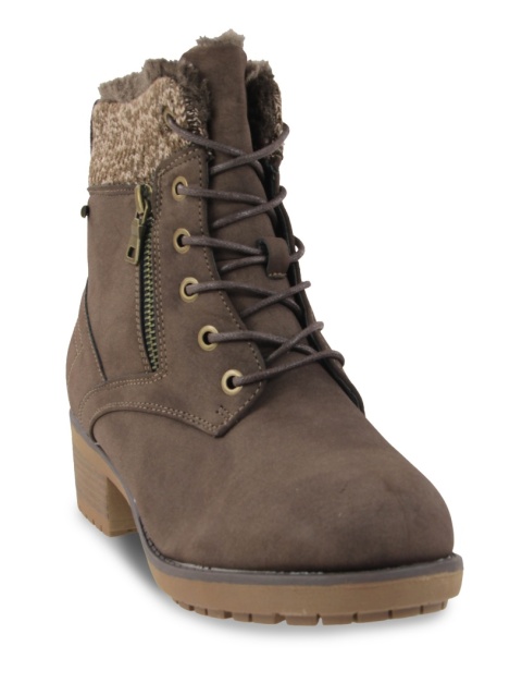 Botki damskie Cabin 12051-9 khaki