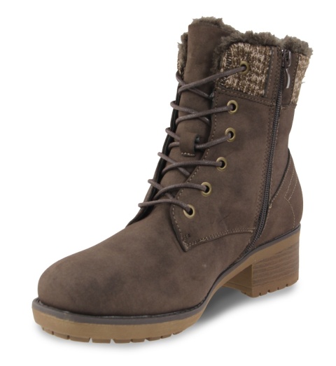 Botki damskie Cabin 12051-9 khaki