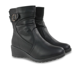 Botki damskie Cabin 12902-1 czarny