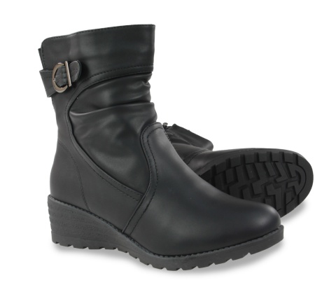 Botki damskie Cabin 12902-1 czarny