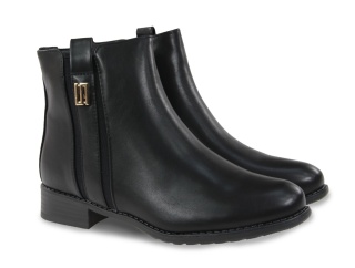 Botki damskie Cabin H2178B czarne pu