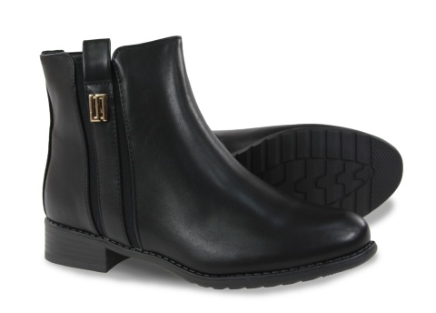 Botki damskie Cabin H2178B czarne pu