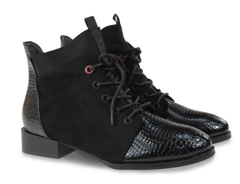 Botki damskie Cabin H2185 czarne