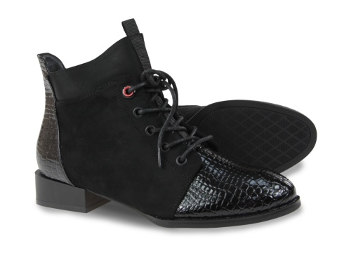 Botki damskie Cabin H2185 czarne