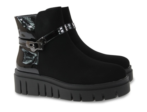 Botki damskie Cabin H2448 czarny