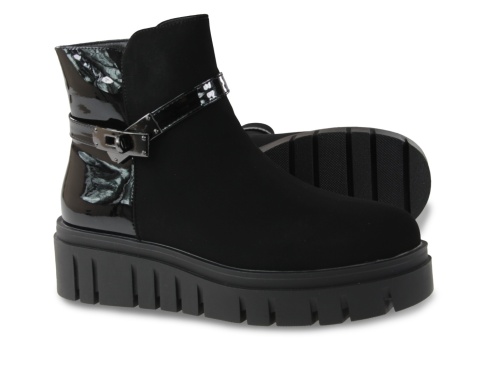 Botki damskie Cabin H2448 czarny