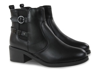 Botki damskie Evento 24BT43-7480 czarny