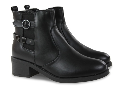 Botki damskie Evento 24BT43-7480 czarny