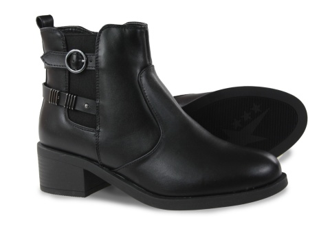 Botki damskie Evento 24BT43-7480 czarny