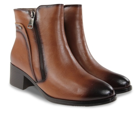 Botki damskie Evento 25BT02-9393 brąz