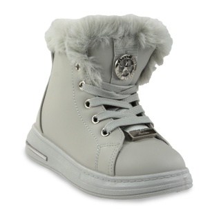 Botki dziecięce 3800-6 szary