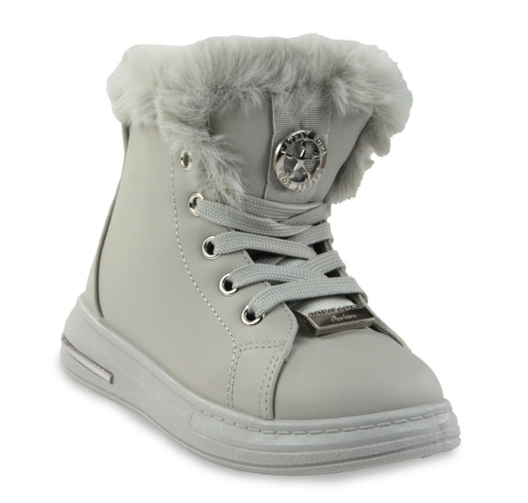 Botki dziecięce 3800-6 szary
