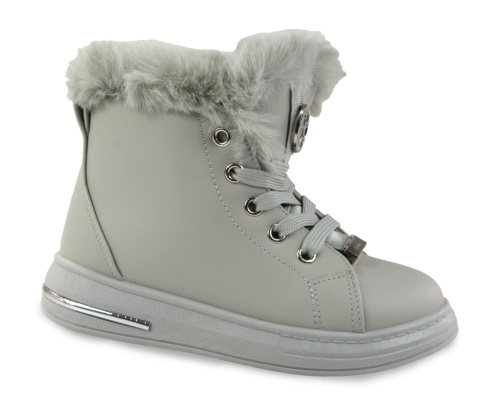 Botki dziecięce 3800-6 szary