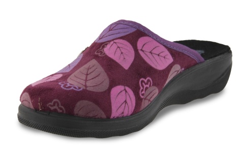 Kapcie damskie Inblu CA-5F bordo