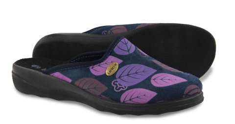 Kapcie damskie Inblu CA-5F granat