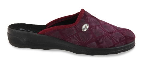 Kapcie damskie Inblu CA-8H bordo
