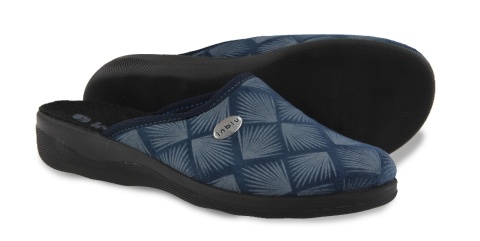 Kapcie damskie Inblu CA-8H granat