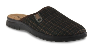 Kapcie męskie Inblu BG -61 ciemny brąz