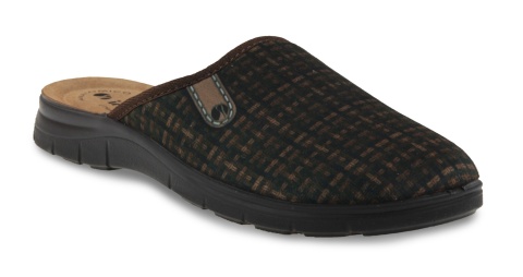 Kapcie męskie Inblu BG -61 ciemny brąz