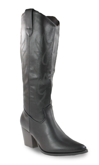 Kozaki damskie Cabin H2423 czarny