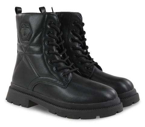 Obuwie dziecięce zimowe 25DZ23-9493 czarny