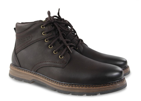 Obuwie zimowe męskie Cabin 22T81-2 brąz